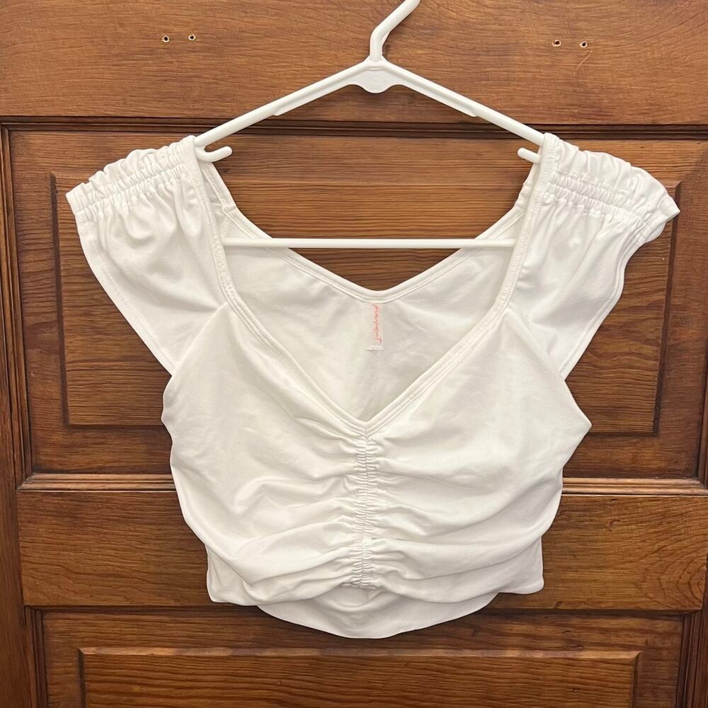 FP Movement Breathe Deeper Cami Top White sz S Women's NWT's $48